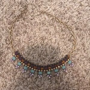 Jcrew multicolor statement necklace